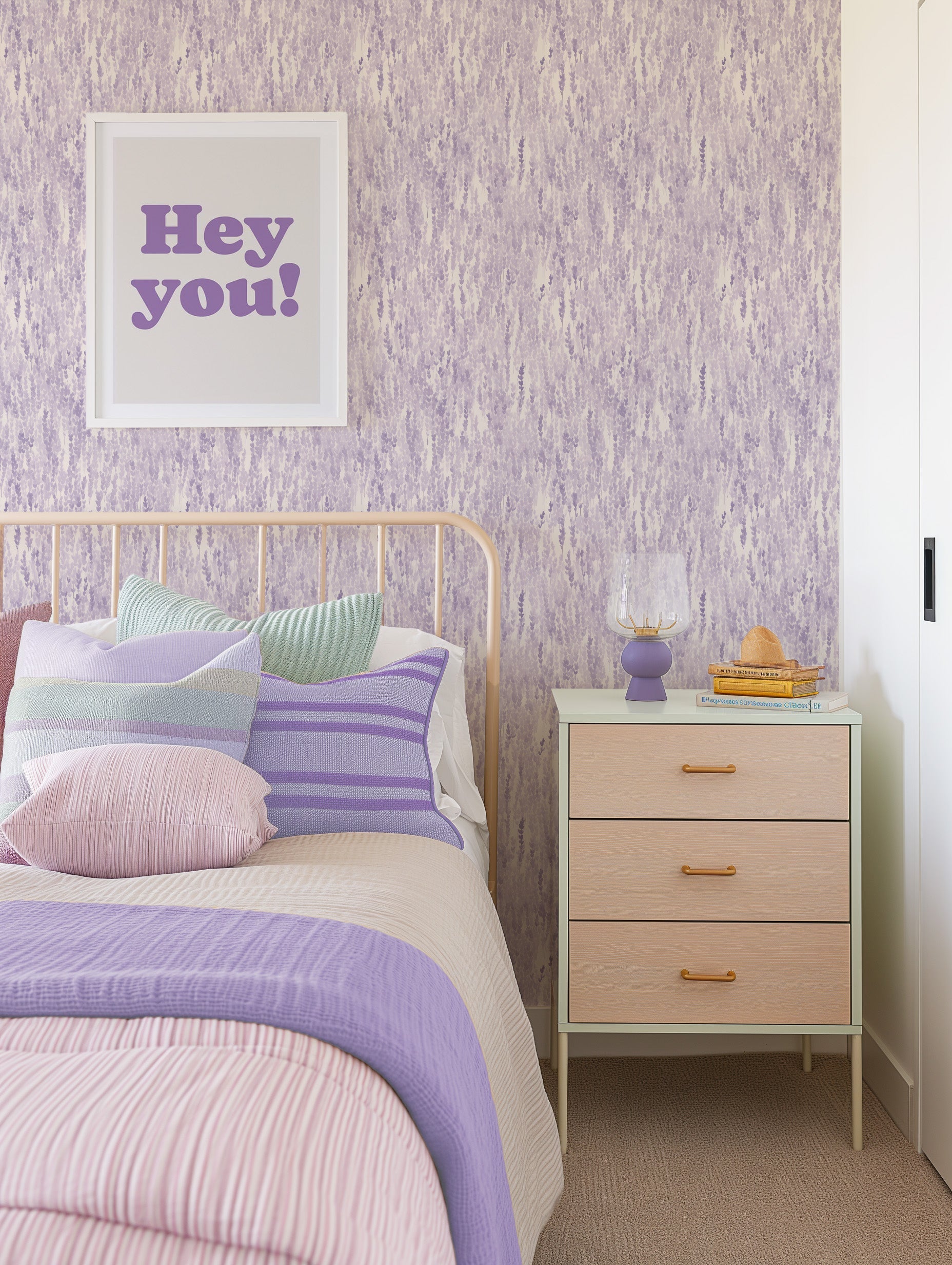 Lavender and Soft Violet Interiors: The Gentle Drama Colour Palette