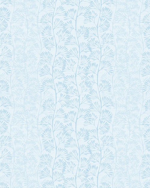 Ocean Luxe Stripes in Light Blue Wallpaper