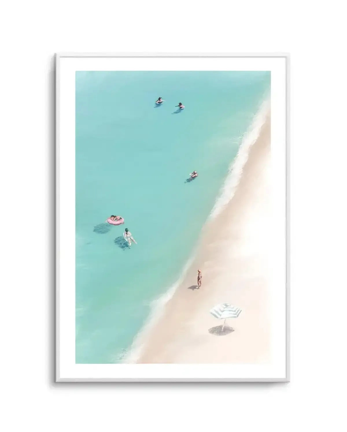 Beach Scene Wall Art Print - A Day at the Beach I – Olive et Oriel