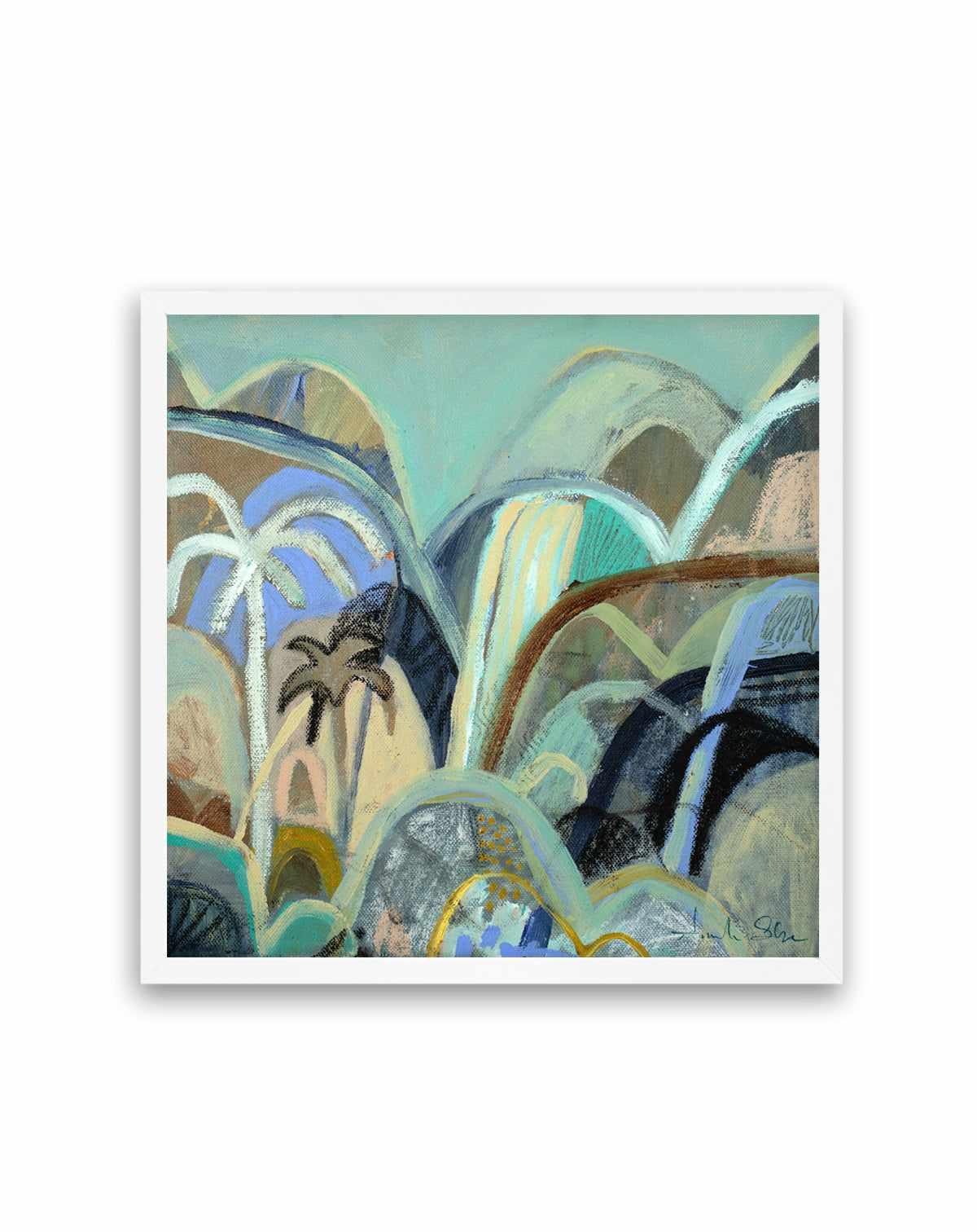 A Sense of Peace by Amanda Skye | Art Print from Olive et Oriel where you can shop wallpaper and artworks online
