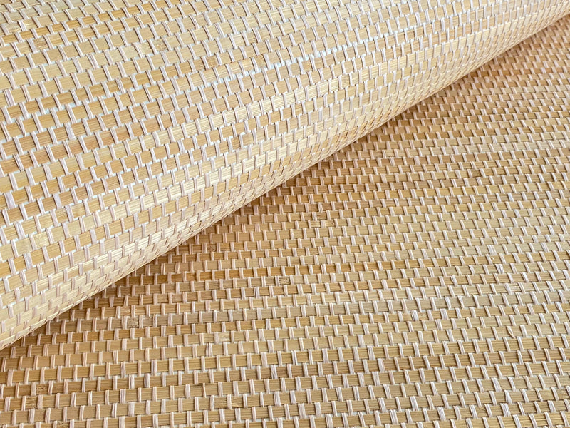 Bamboo Grasscloth Woven Wallpaper | Organica Collection
