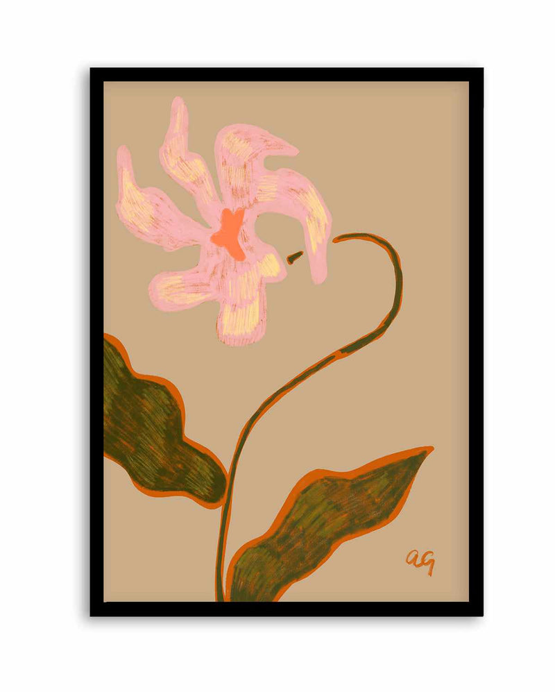 Abstract Flower by Arty Guava | Art Print