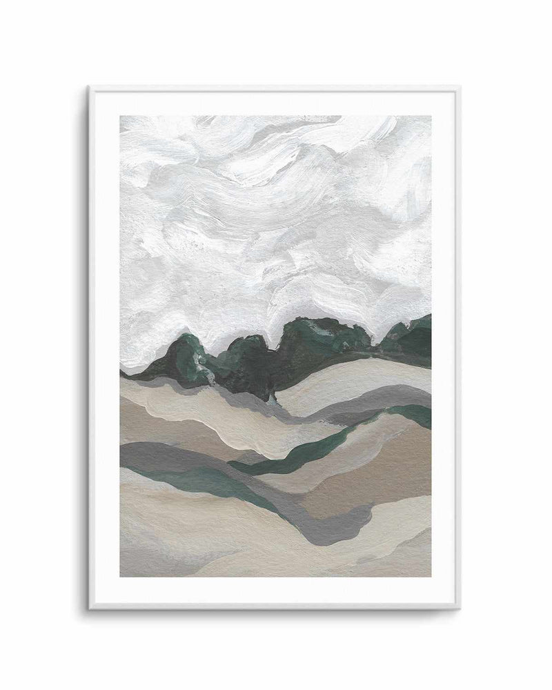 Abstract Landscape by Josephine Wianto Art Print