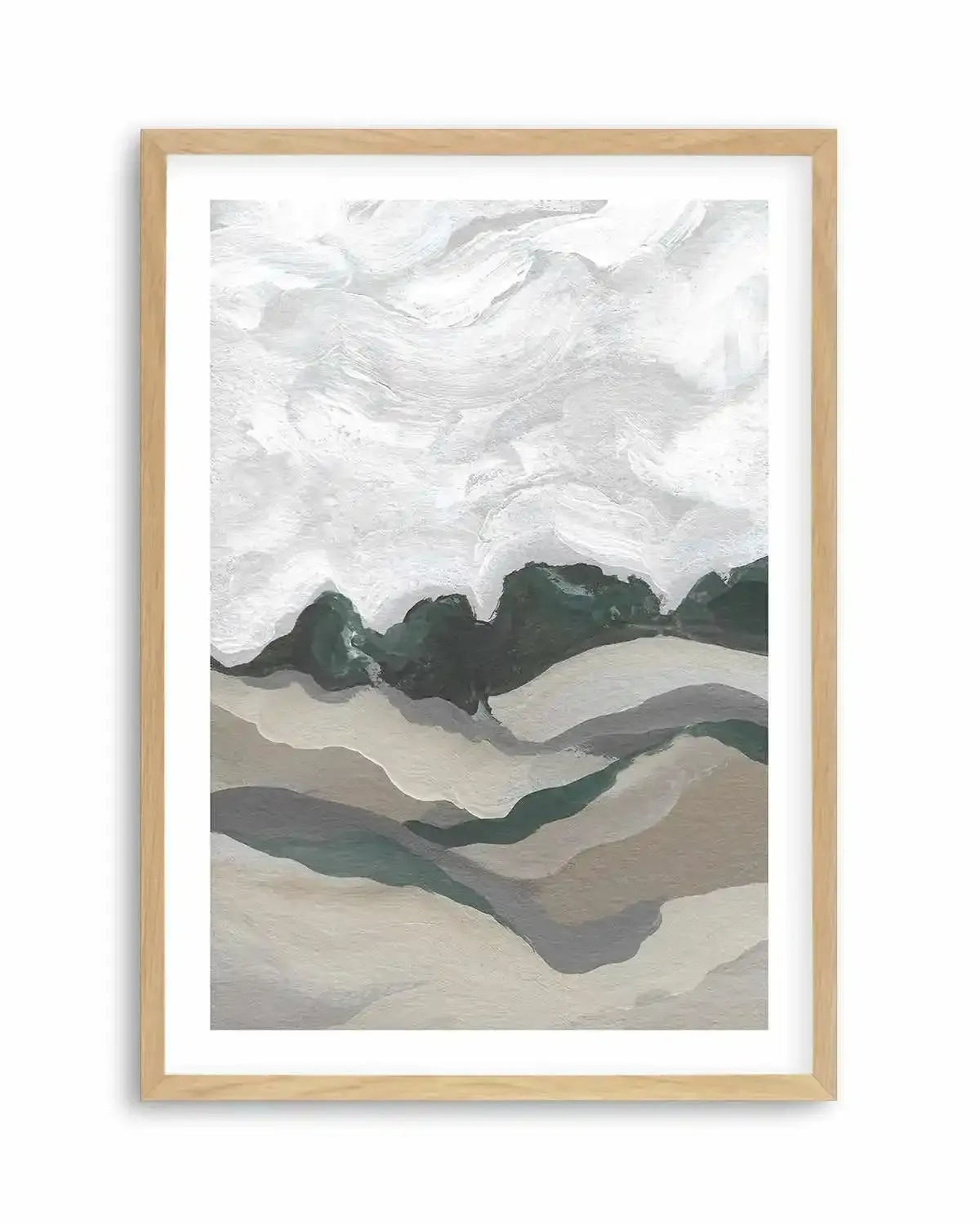 Abstract Landscape by Josephine Wianto Art Print from Olive et Oriel where you can shop wallpaper and artworks online