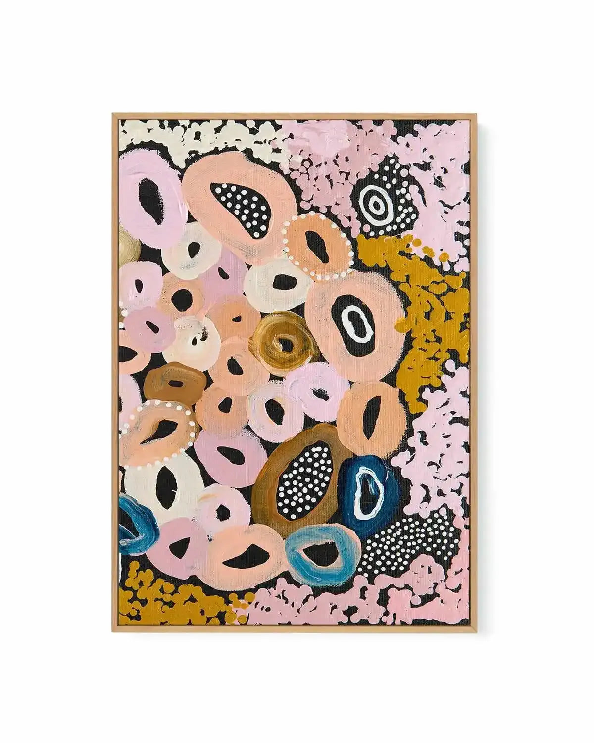 Abundance II PT by Bri Chelman | Framed Canvas Art Print from Olive et Oriel where you can shop wallpaper and artworks online