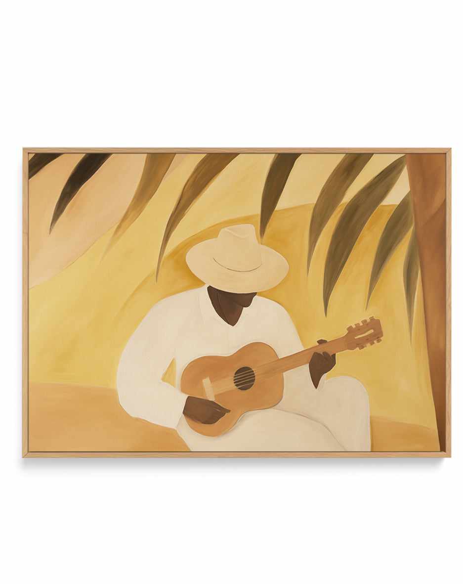 Acoustic Sessions I | Framed Canvas Art Print from Olive et Oriel where you can shop wallpaper and artworks online
