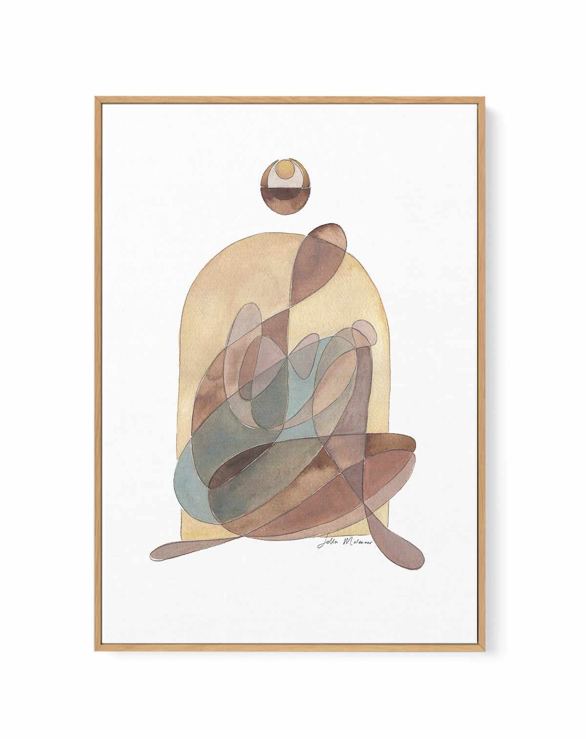 Ambient III by Sella Molenaar | Framed Canvas Art Print from Olive et Oriel where you can shop wallpaper and artworks online
