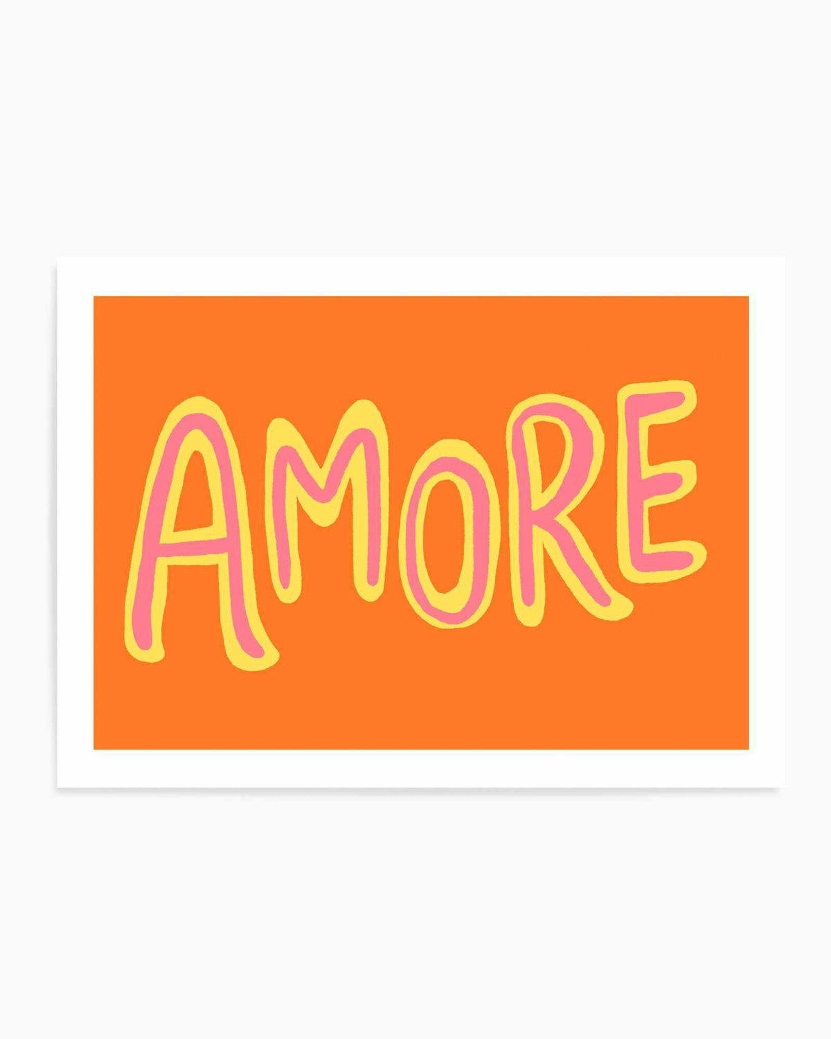 Amore | Art Print from Olive et Oriel where you can shop wallpaper and artworks online