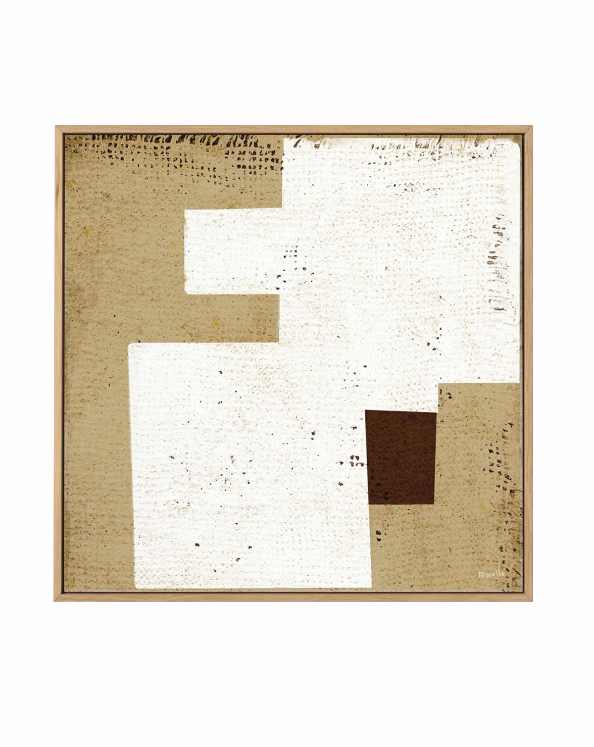 Angular Forms 1 by Marco Marella | Framed Canvas Art Print from Olive et Oriel where you can shop wallpaper and artworks online