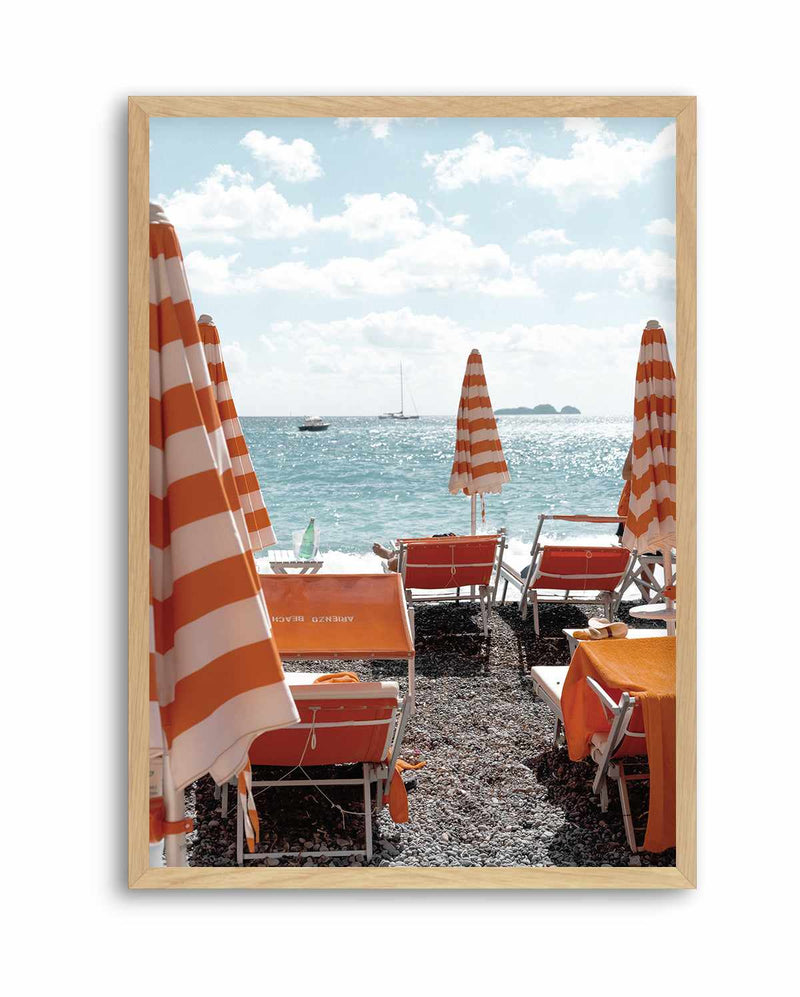 Arienzo Beach Club II, Amalfi | Art Print