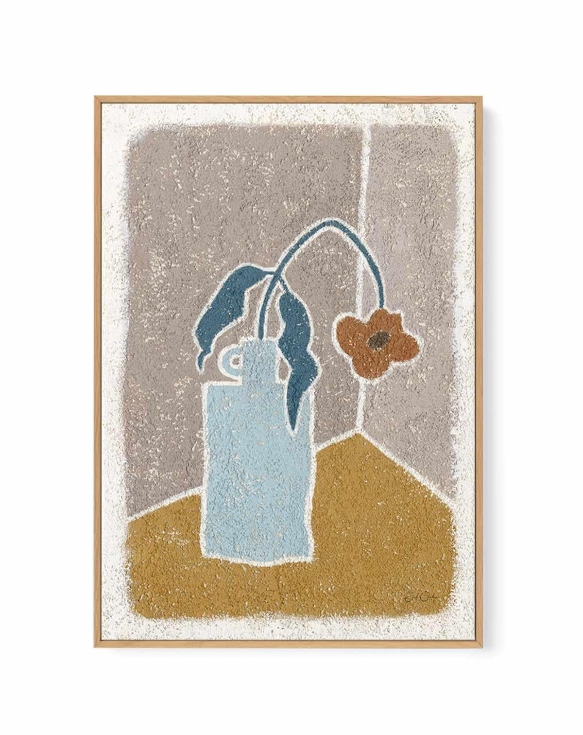 Autumn in a Vase by Julie Celina | Framed Canvas Art Print from Olive et Oriel where you can shop wallpaper and artworks online