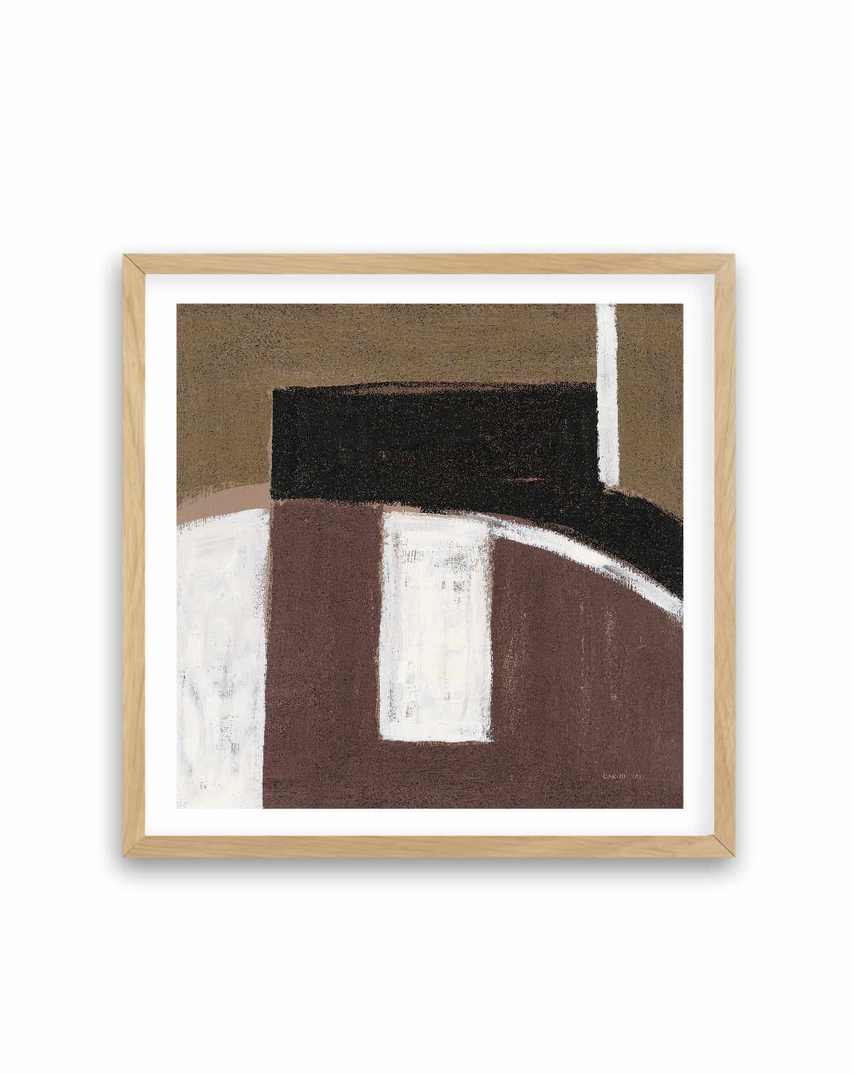 Balancing Act Brown | Art Print from Olive et Oriel where you can shop wallpaper and artworks online