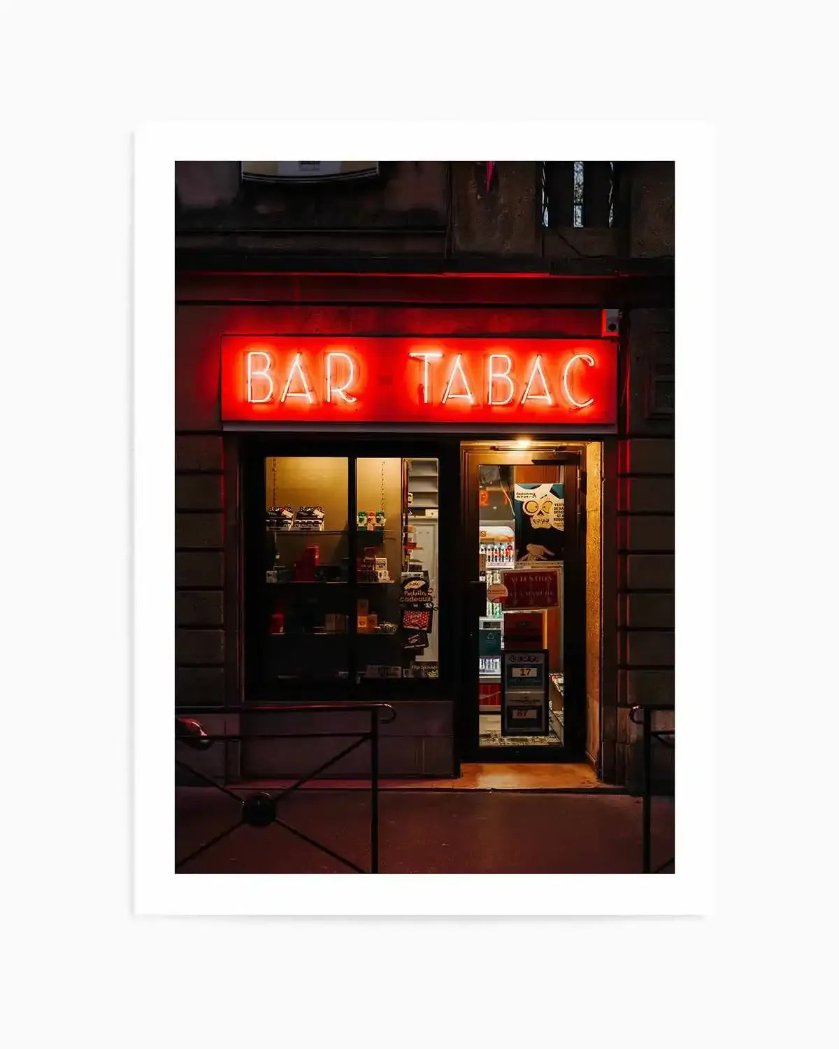 Bar Tabac by Jovani Demetrie Art Print from Olive et Oriel where you can shop wallpaper and artworks online