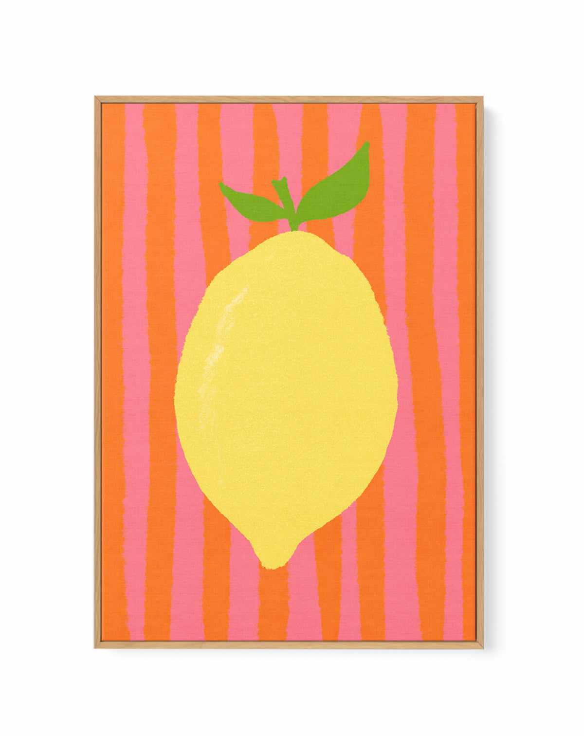 Bella Limone | Framed Canvas Art Print from Olive et Oriel where you can shop wallpaper and artworks online