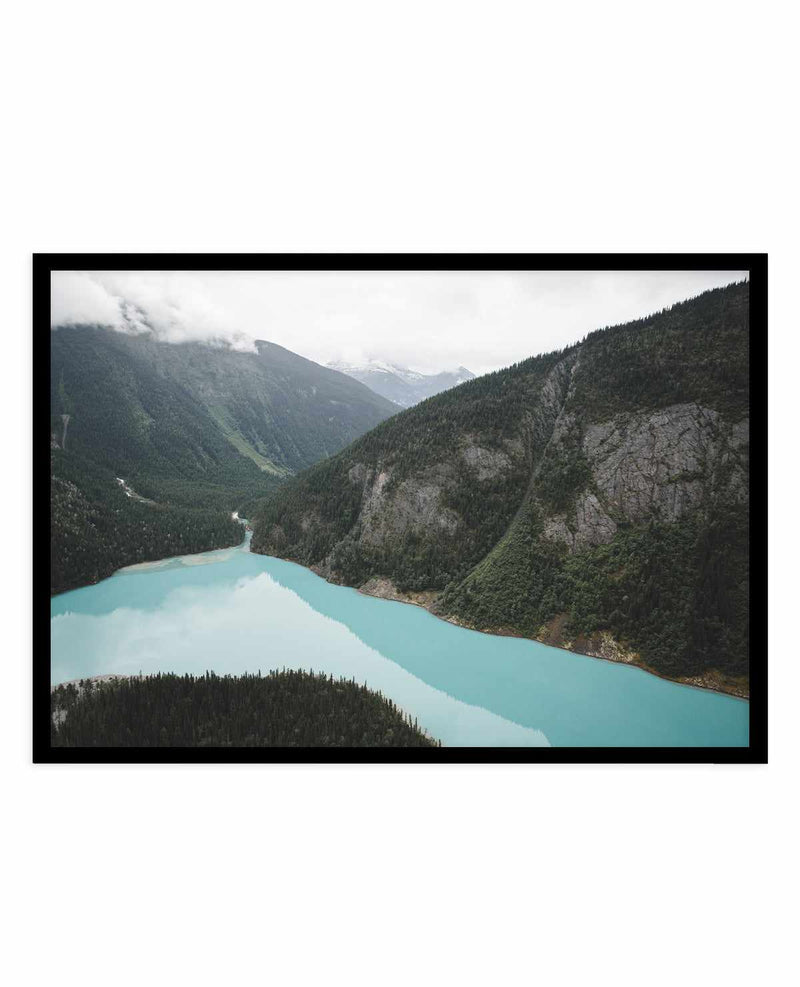 Berg Lake II By Kalen X | Art Print