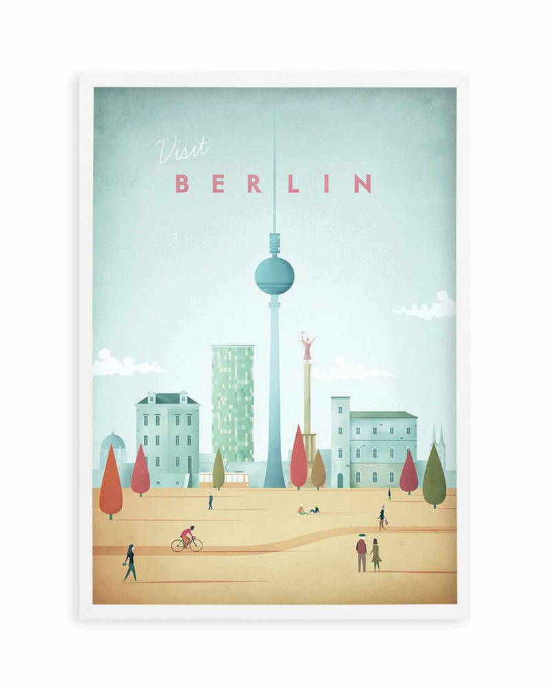 Berlin by Henry Rivers Art Print