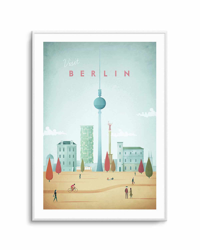 Berlin by Henry Rivers Art Print