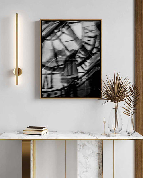 Blurred Time II by Jovani Demetrie | Framed Canvas Art Print