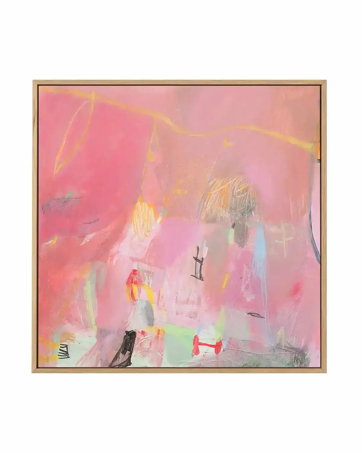 Blushed by Antonia Tzenova | Framed Canvas Art Print from Olive et Oriel where you can shop wallpaper and artworks online