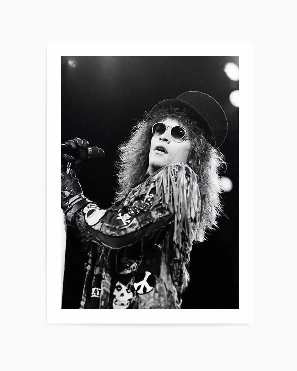 Bon Jovi | Tony Mott Collection Art Print black black & white art print