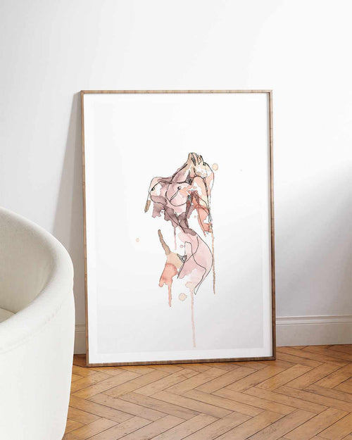 Breathe Nude by Maku Fenaroli | Art Print