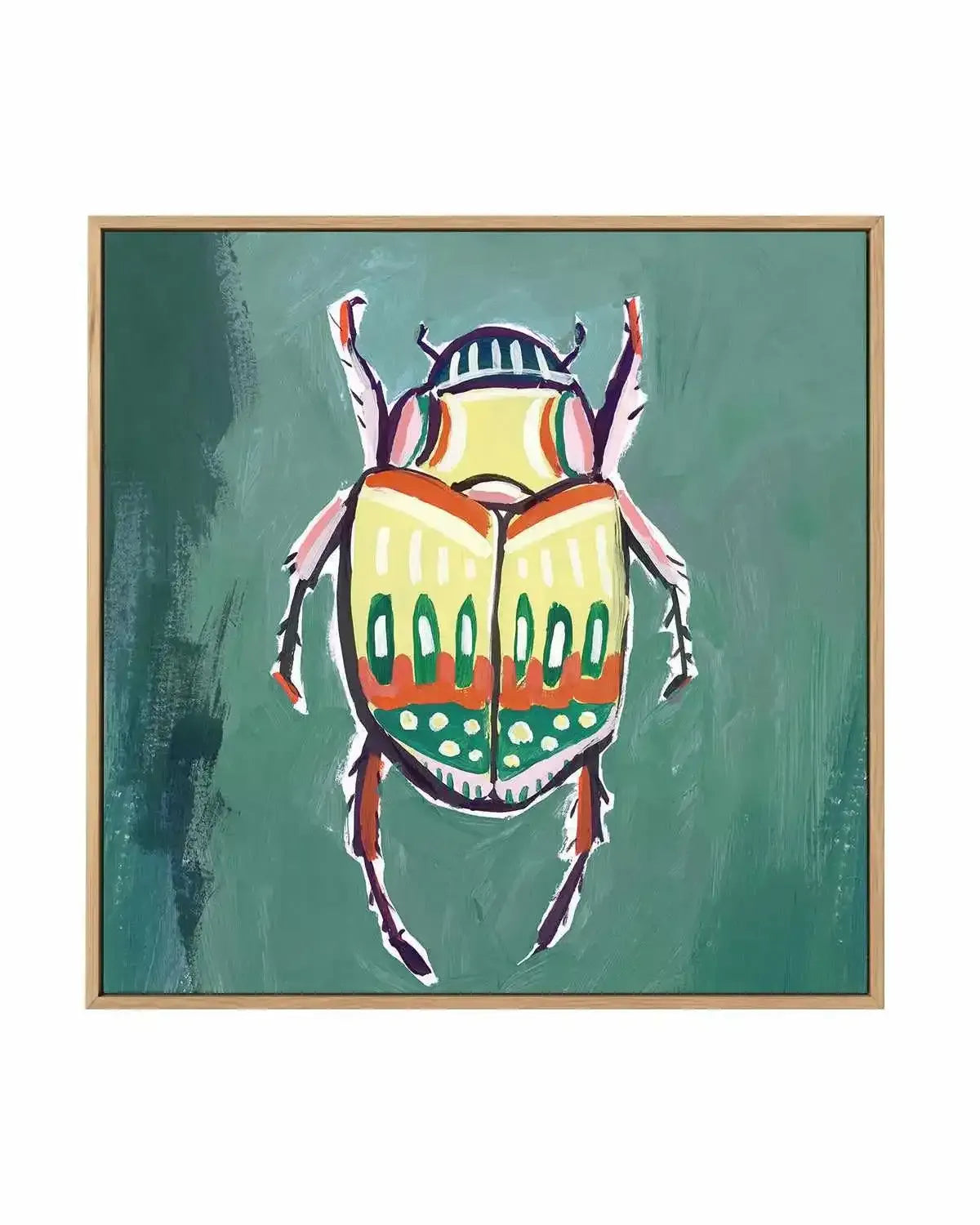 Bug's Life | Framed Canvas Art Print from Olive et Oriel where you can shop wallpaper and artworks online