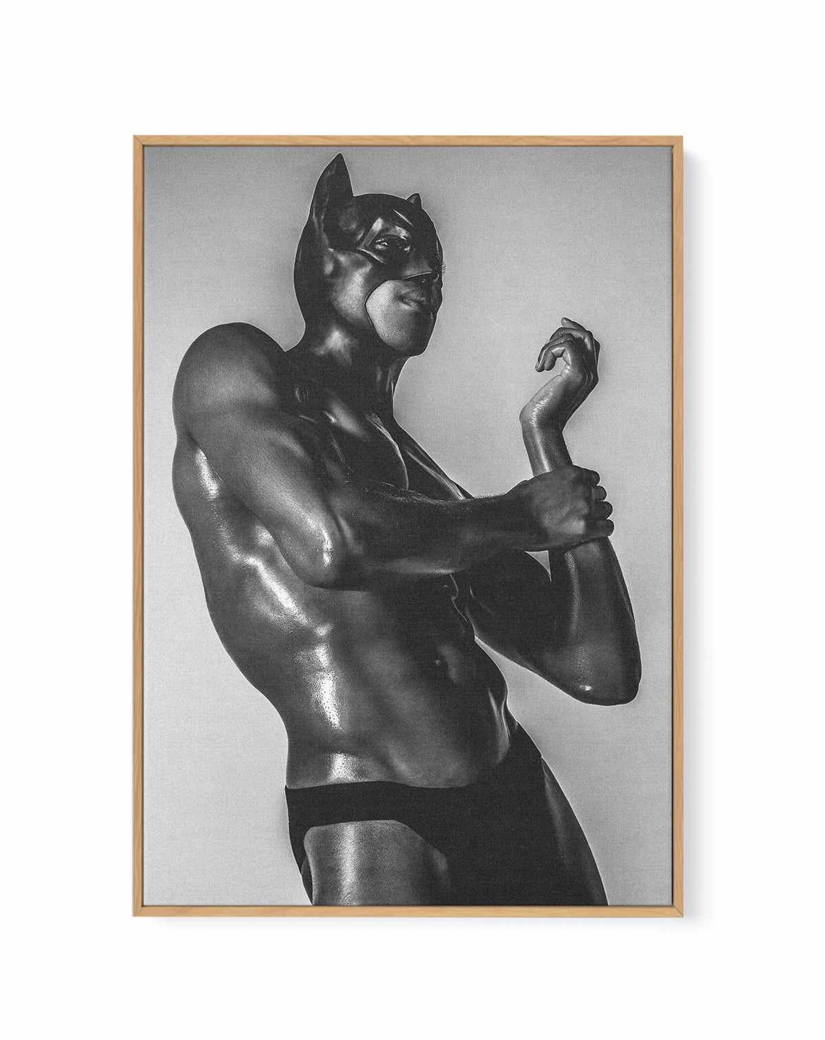 Brace by Studio Buke | Framed Canvas Art Print from Olive et Oriel where you can shop wallpaper and artworks online
