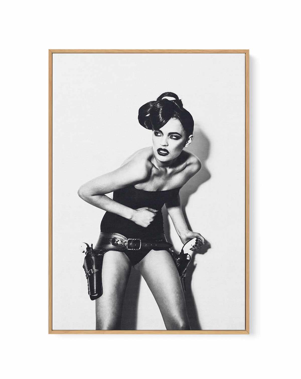 Hit by Studio Buke | Framed Canvas Art Print from Olive et Oriel where you can shop wallpaper and artworks online