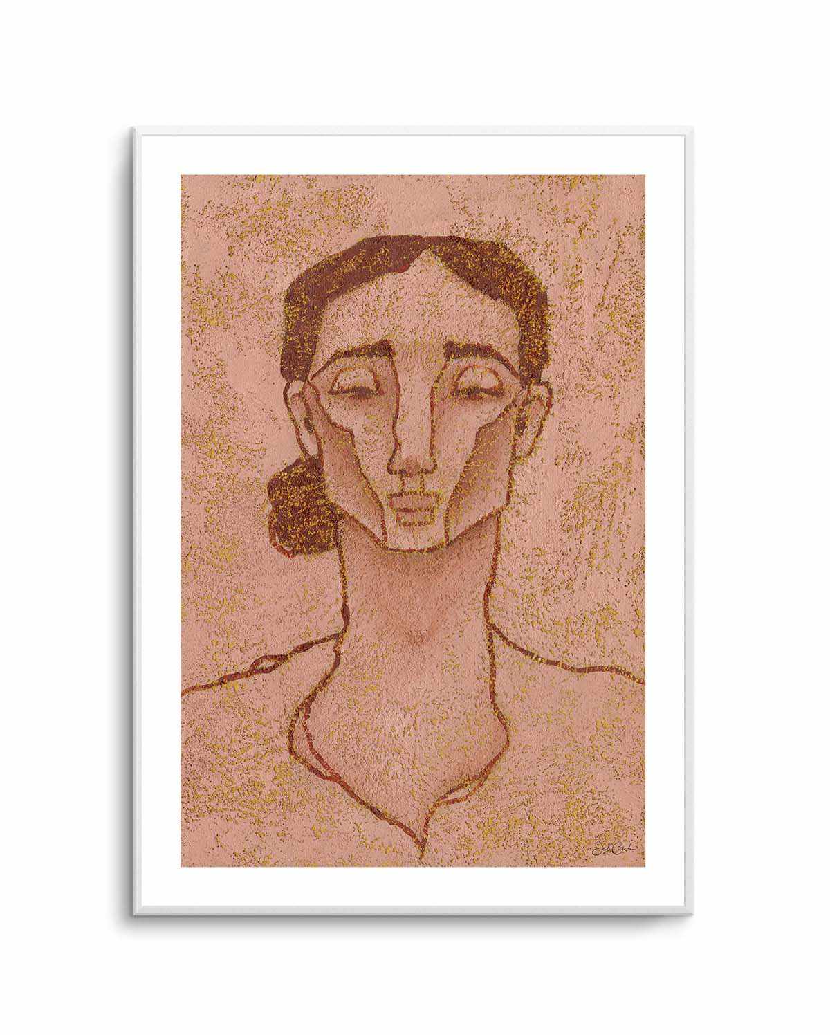 Burnt Sienna by Julie Celina | Art Print from Olive et Oriel where you can shop wallpaper and artworks online