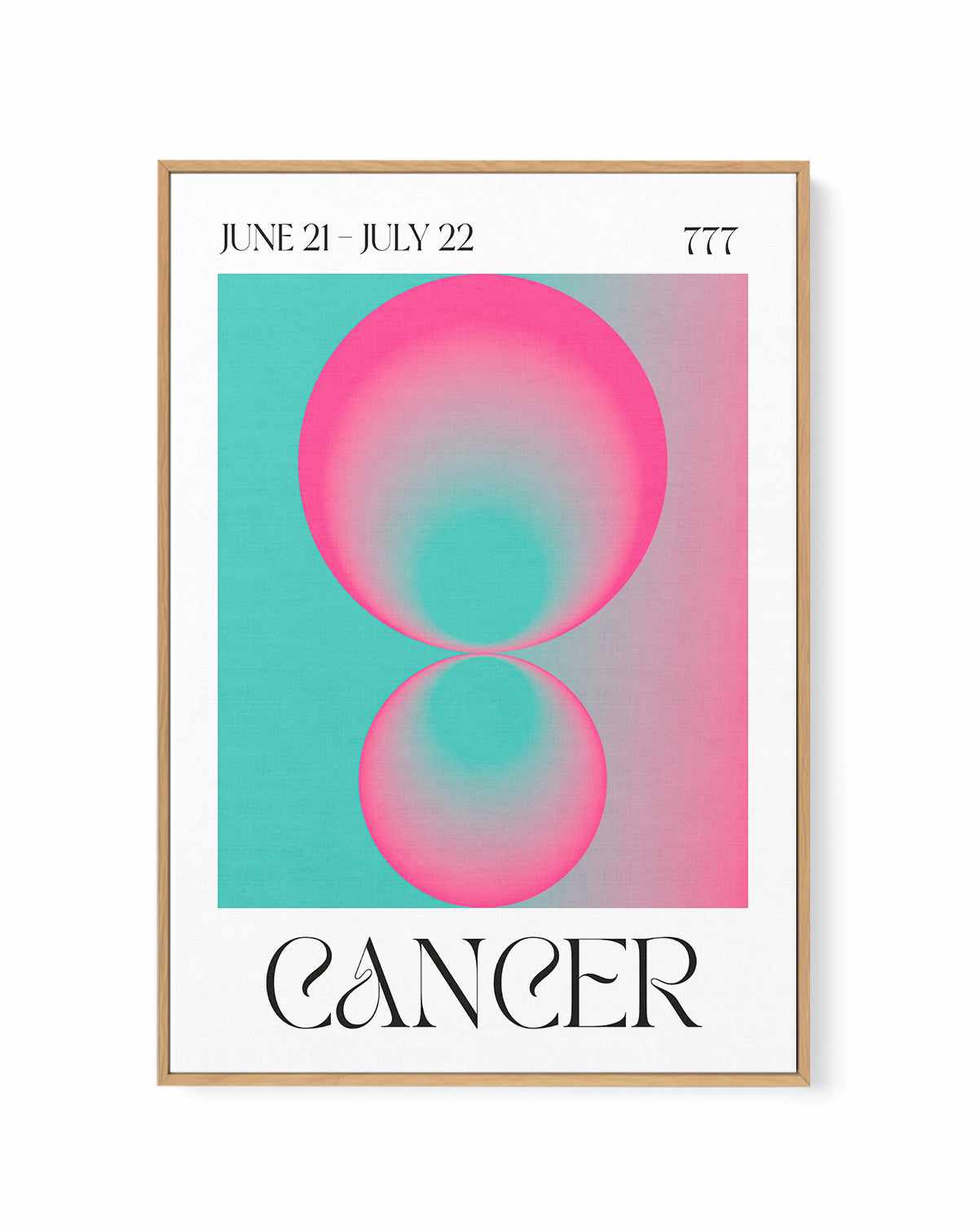 Cancer by Valeria Castillo | Framed Canvas Art Print from Olive et Oriel where you can shop wallpaper and artworks online