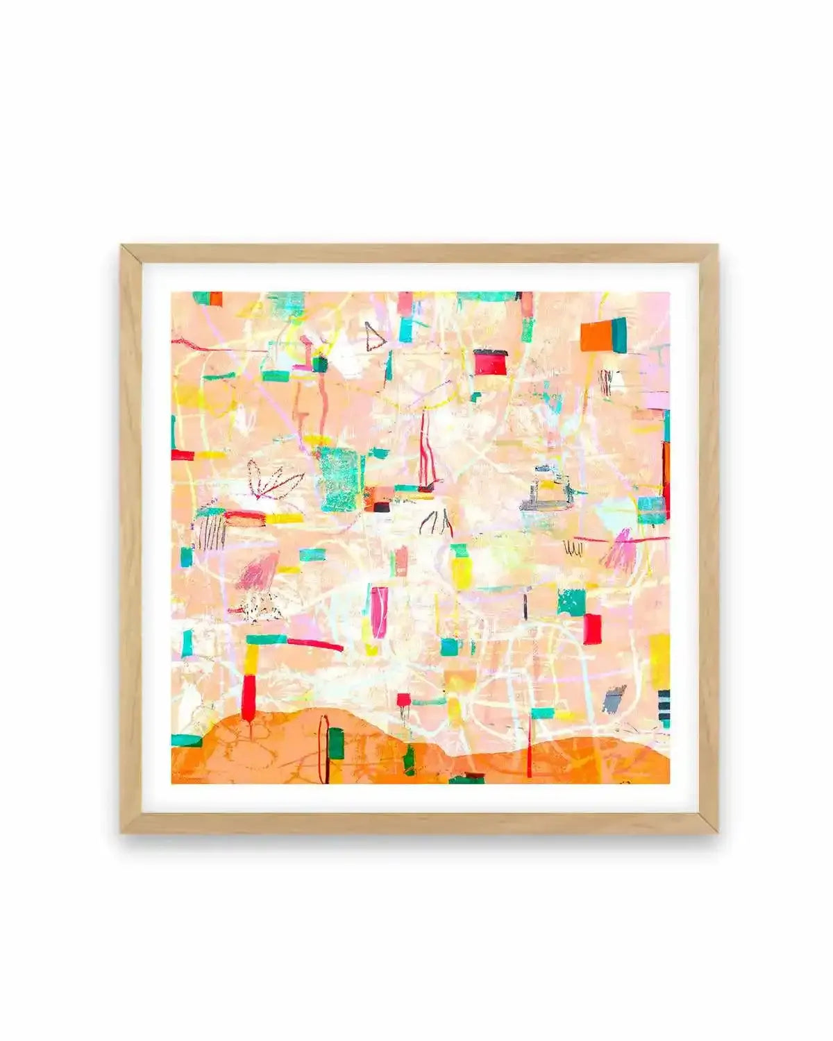 Cantaloupe by Antonia Tzenova Art Print from Olive et Oriel where you can shop wallpaper and artworks online