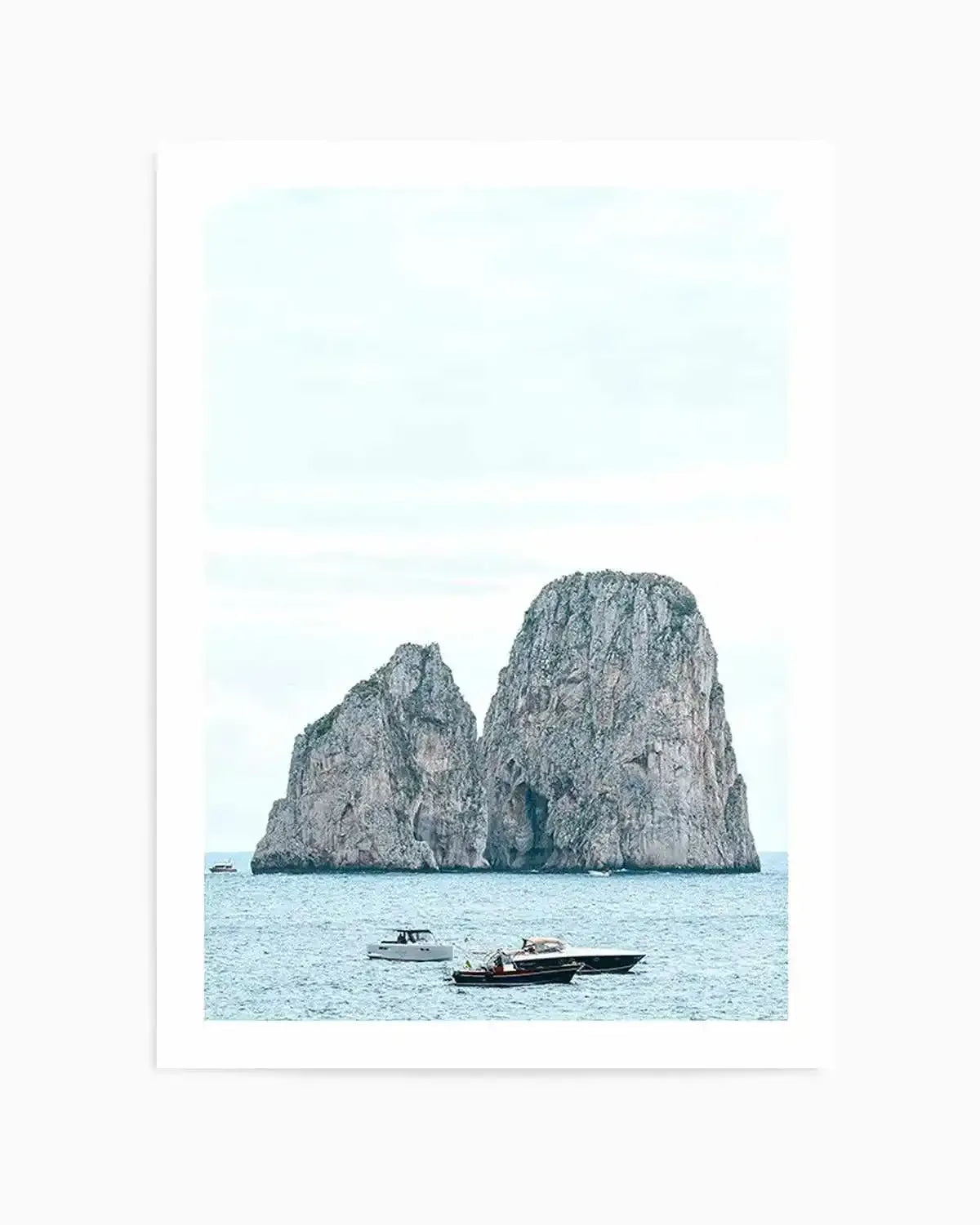 Capri Days, Italy Art Print from Olive et Oriel where you can shop wallpaper and artworks online