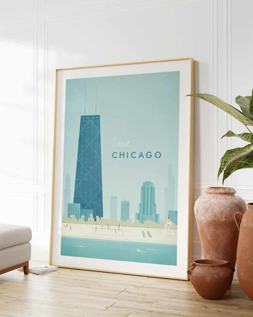 Chicago by Henry Rivers Art Print
