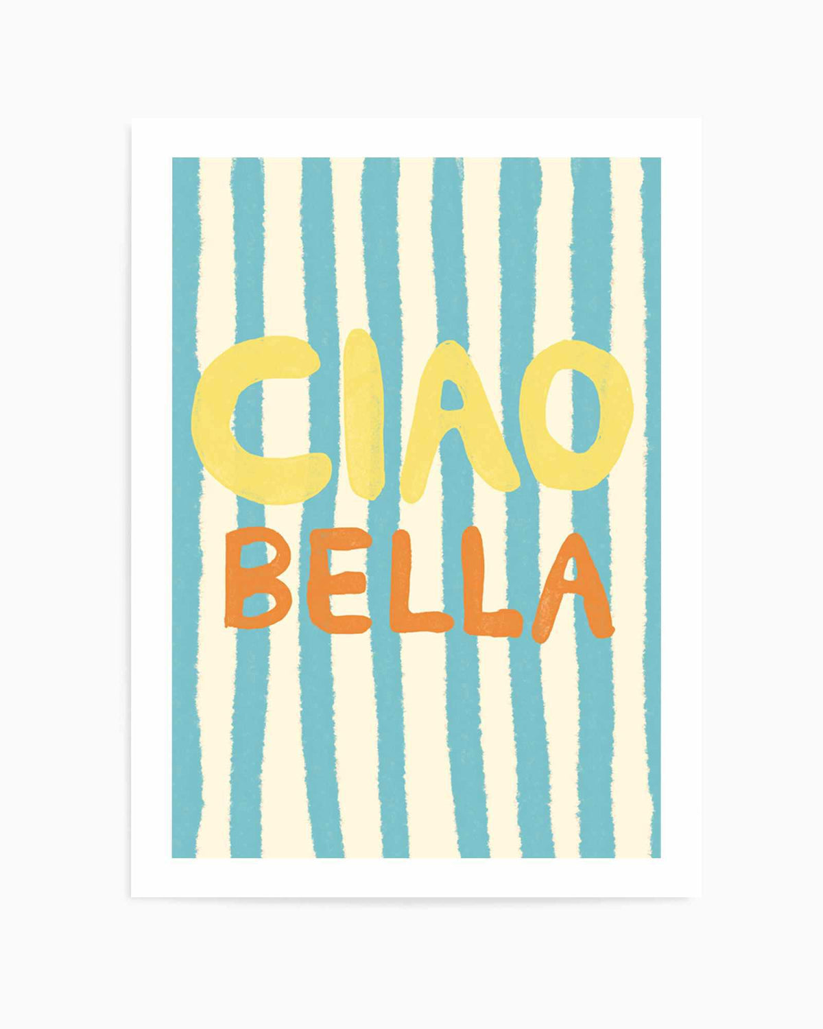 Ciao Bella | Art Print from Olive et Oriel where you can shop wallpaper and artworks online