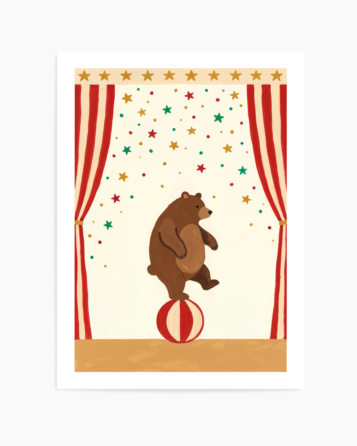 Circus Bear | Art Print