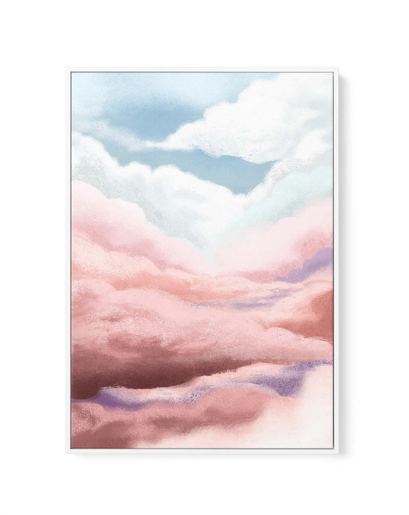 Cloudy Day by Goed Blauw | Framed Canvas Art Print