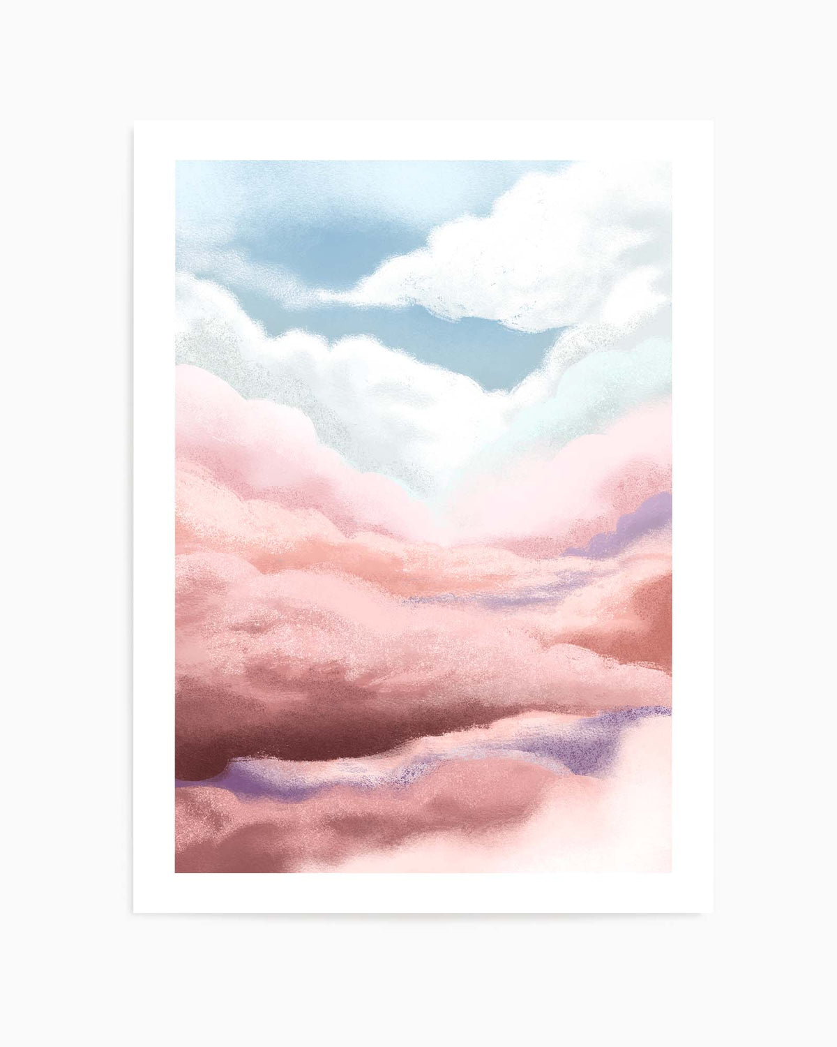 Cloudy Day by Goed Blauw | Art Print from Olive et Oriel where you can shop wallpaper and artworks online