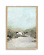 Coastal Abstract by Josephine Wianto Art Print