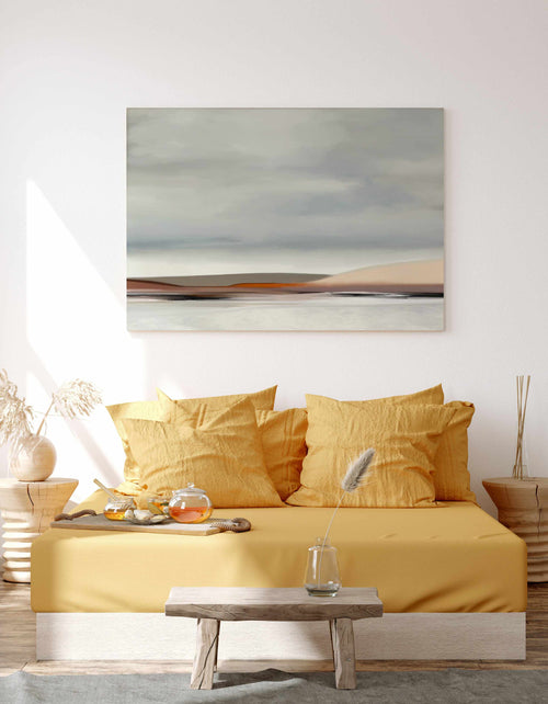 Coastal Sands by Don Melsano | Framed Canvas Art Print