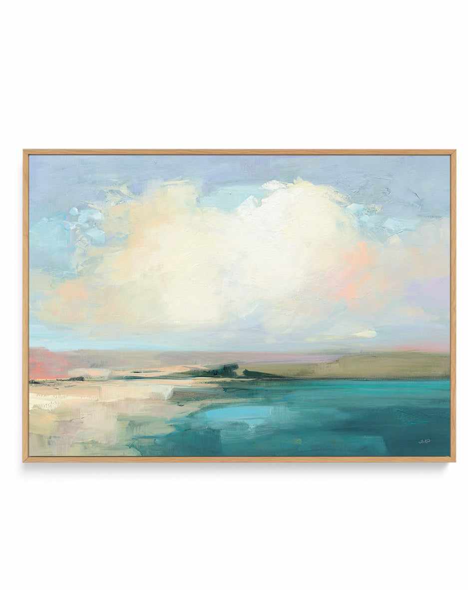 Coastal Sky Crop | Framed Canvas Art Print from Olive et Oriel where you can shop wallpaper and artworks online