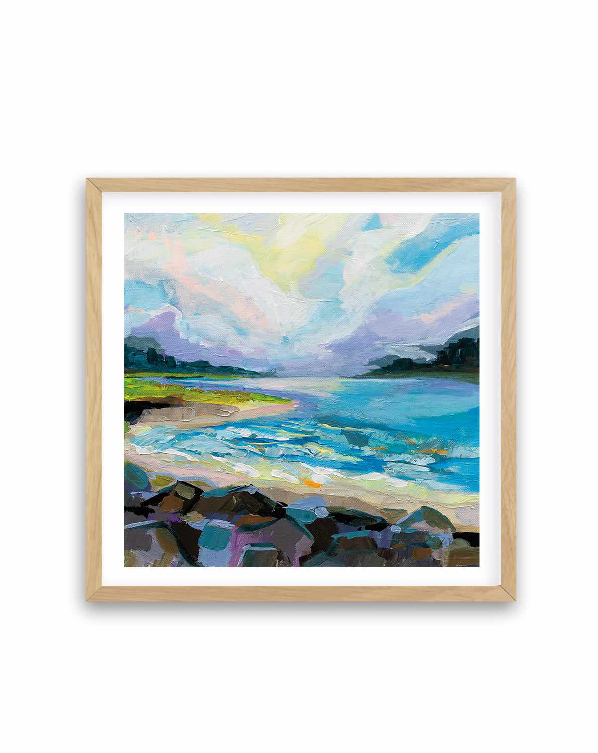 Coastline | Art Print from Olive et Oriel where you can shop wallpaper and artworks online