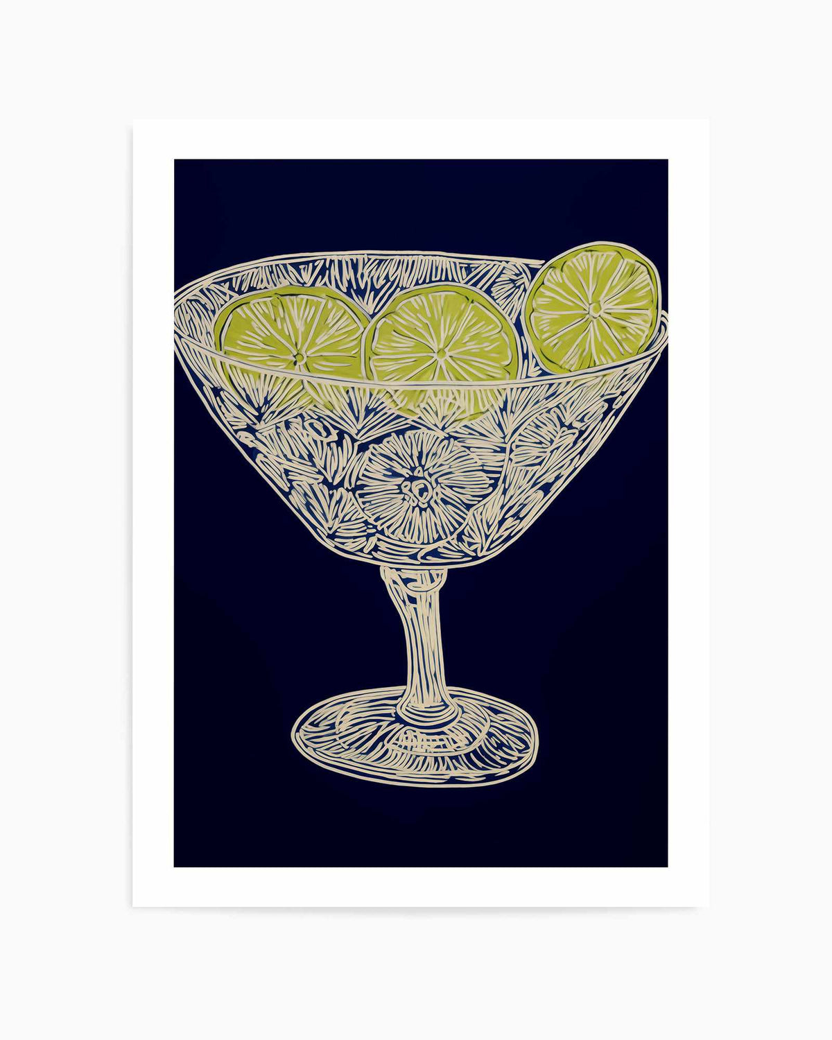 Cocktail Time No I | Art Print from Olive et Oriel where you can shop wallpaper and artworks online