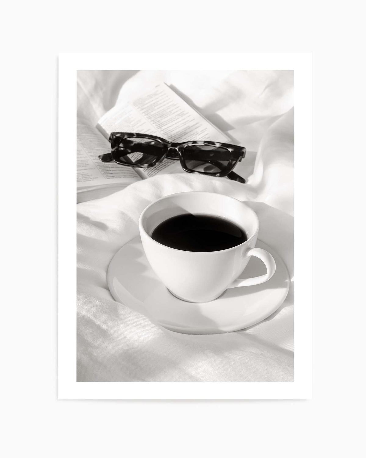 Coffee In Bed by Pictufy Studio III | Art Print from Olive et Oriel where you can shop wallpaper and artworks online