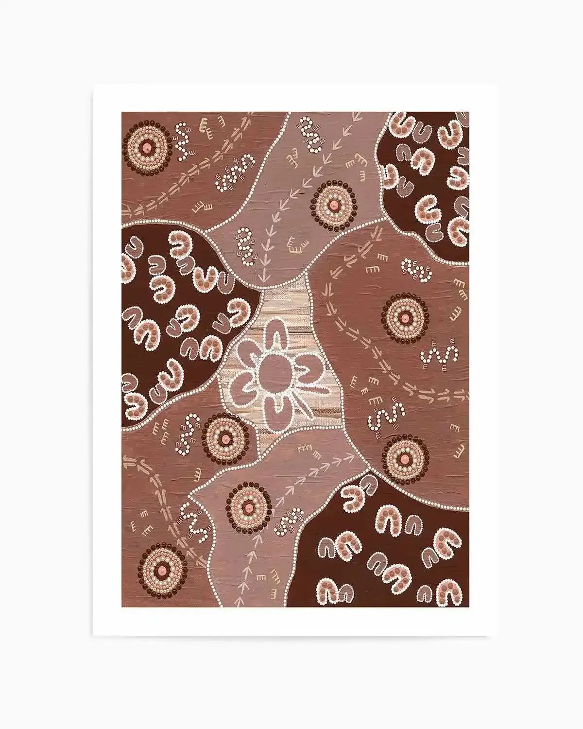 Connection to Country by Karissa Undy | Art Print from Olive et Oriel where you can shop wallpaper and artworks online