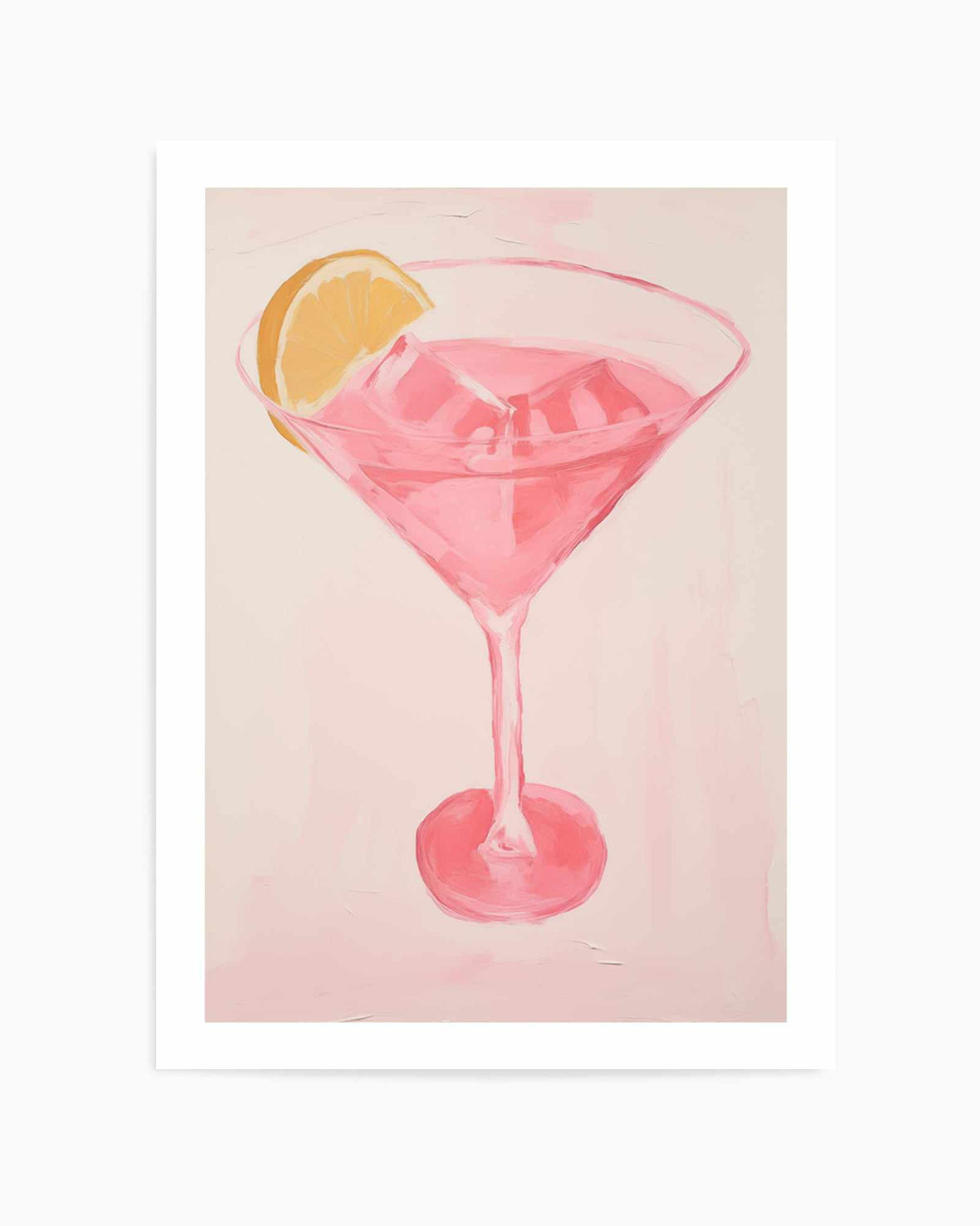 Cosmopolitan Cocktails | Art Print from Olive et Oriel where you can shop wallpaper and artworks online