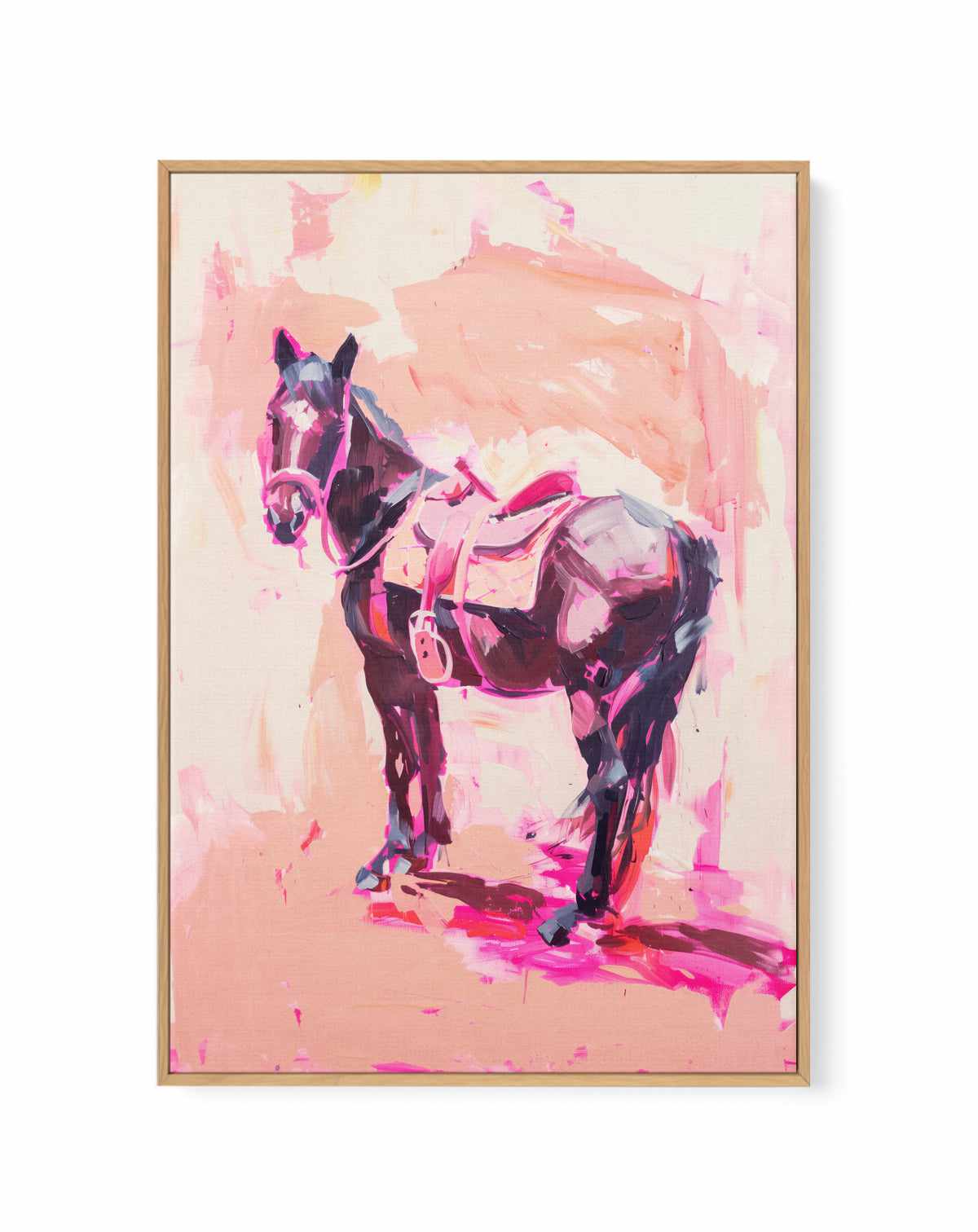 Cowgirl Quarters No I | Framed Canvas Art Print from Olive et Oriel where you can shop wallpaper and artworks online