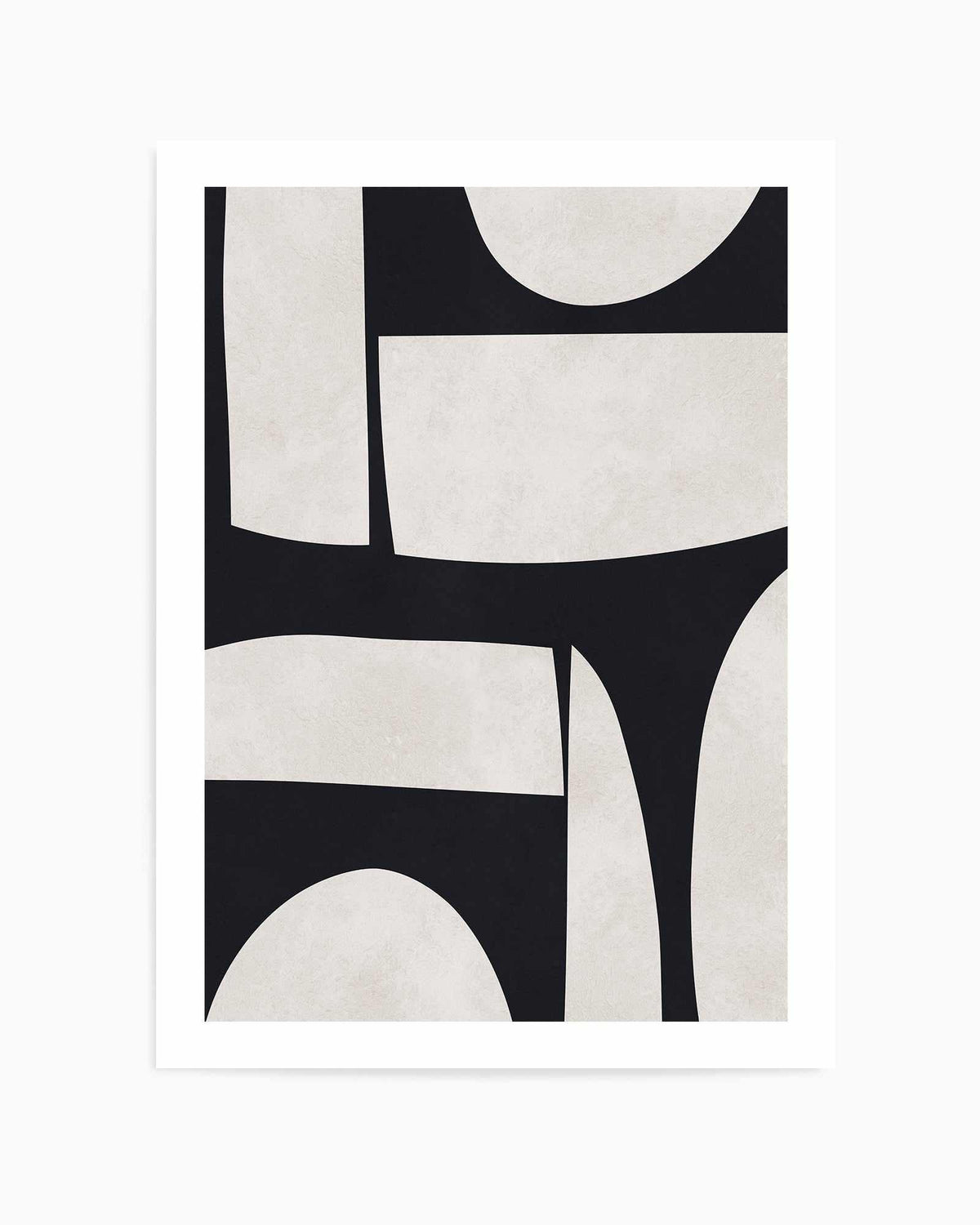 Curved Shapes 2 | Art Print from Olive et Oriel where you can shop wallpaper and artworks online
