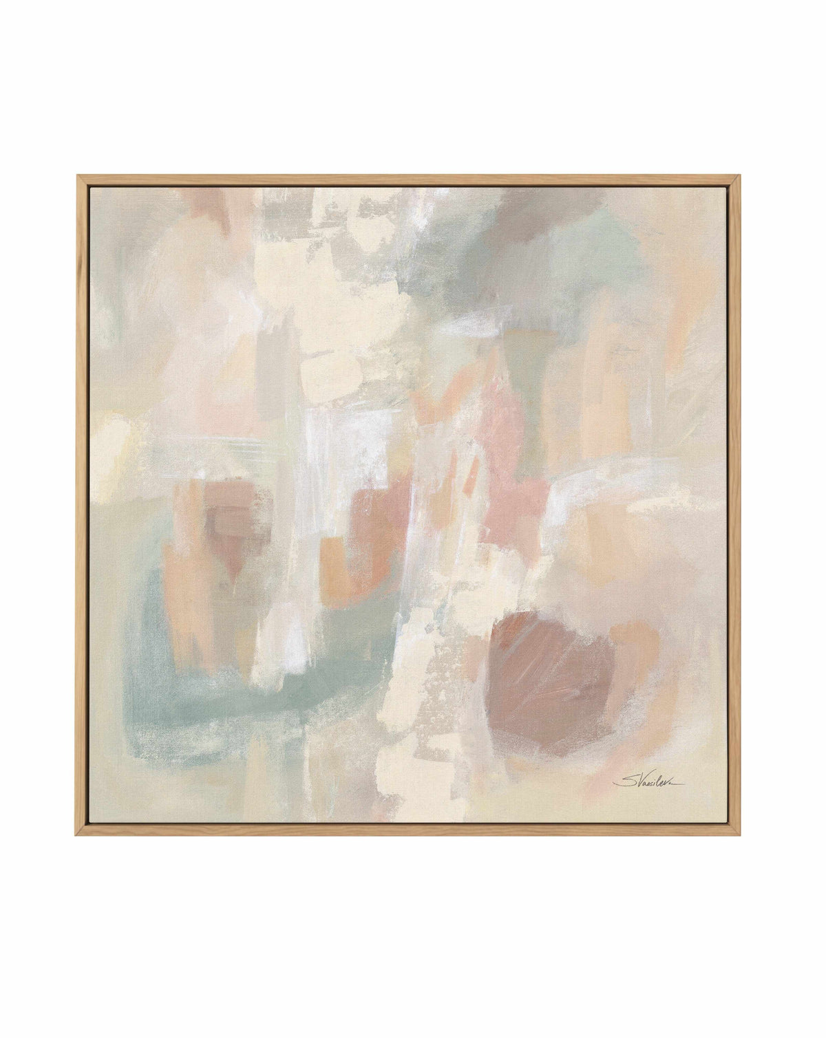 Delicate Light | Framed Canvas Art Print from Olive et Oriel where you can shop wallpaper and artworks online