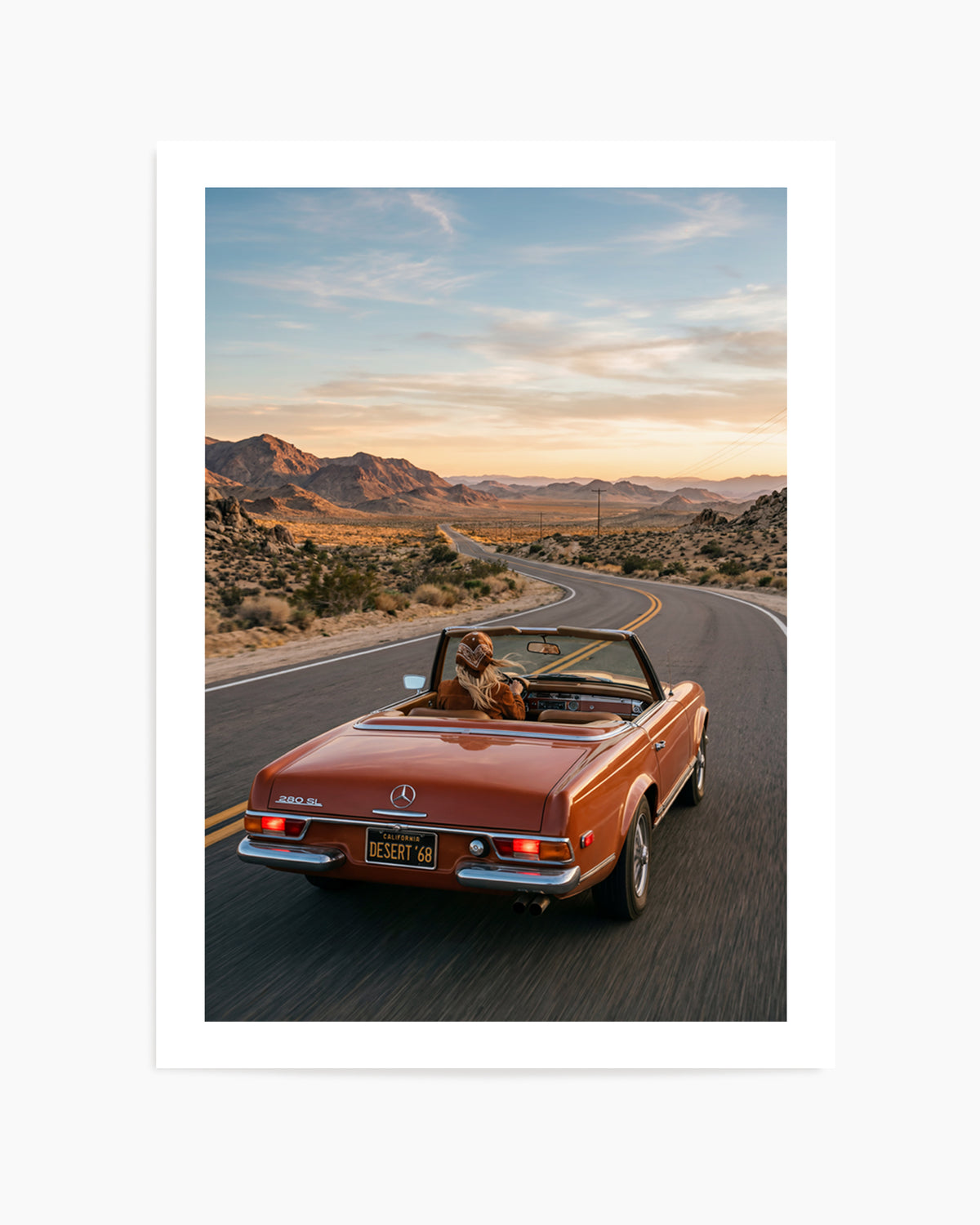 Desert Drive '68 I | Art Print
