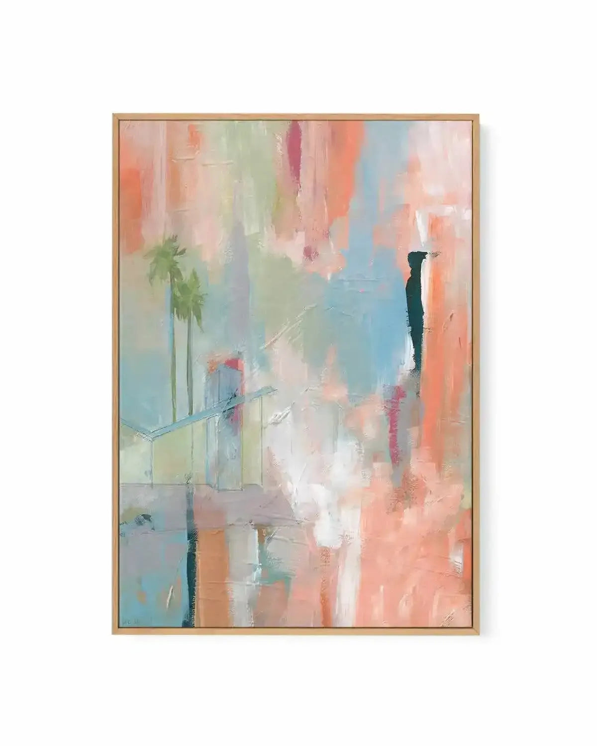 Desert Living II by Jan Weiss | Framed Canvas Art Print from Olive et Oriel where you can shop wallpaper and artworks online